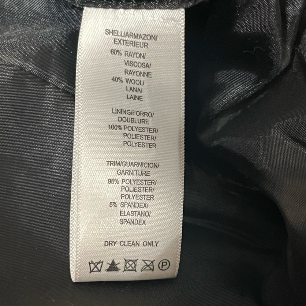 Mac & Jac Black Ruffled Women's Jacket - Picture 11 of 11